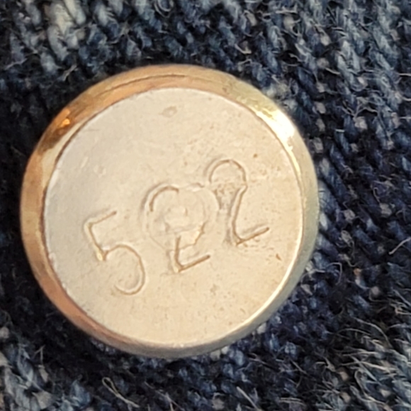 Vintage Levi 505 Jeans Actual waist 34" - Picture 10 of 12